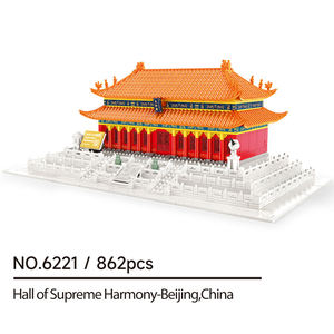 Wange 6221 Salón de la Suprema Armonía, Bloques de Construcción Chinos, Juego de Bloques Educativos para Niños, Colección de Juguetes de Construcción - Product Image 6