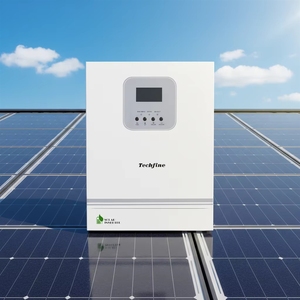 Onduleur solaire <span class=keywords><strong>hybride</strong></span> haute fréquence 4 kW 220/230/240 VCA avec contrôleur solaire MPPT, onde sinusoïdale pure, monophasé, 98 % d'efficacité, large plage d'entrée PV - Product Image 6