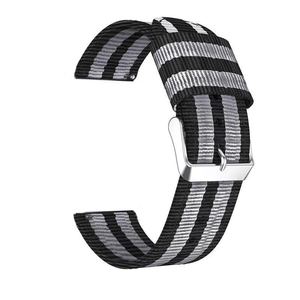 Bracelet de montre en nylon rayé personnalisé Upro, 20 mm 22 mm, multicolores, bracelets de remplacement pour DW/Samsung, à libération rapide, toutes occasions - Product Image 6