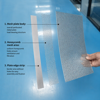 Écran d'affichage LED transparent holographique P6.25 pour intérieur avec luminosité de 3000 cd pour une utilisation en signalétique numérique