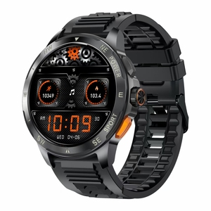 Reloj Inteligente AK77 para Hombre con Pantalla AMOLED de 1.43 Pulgadas, Resistente al Agua IP67, Monitoreo de Salud, Asistente de Voz, Llamadas Bluetooth y Función de Calendario - Product Image 3