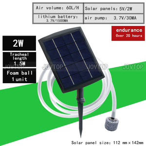 <strong>Solar</strong>-<strong>powered</strong> Fish <strong>Pond</strong> Aerator air <strong>Pump</strong> <strong>Solar</strong> <strong>Powered</strong> Oxygenation <strong>Pump</strong> - Product Image 5
