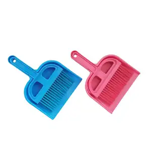Household Cleaning Portable Cleaning Mini Broom Handheld Plastic Dustpan Set Desktop Small Broom