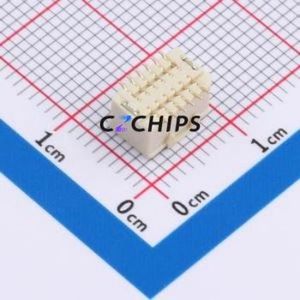 HC-SHD-2*6PLT-G-04 Wire-to-Board Pin Header SMD,P=1mm Connector 2x6P 1mm Vertical Mount SHD - Product Image 2