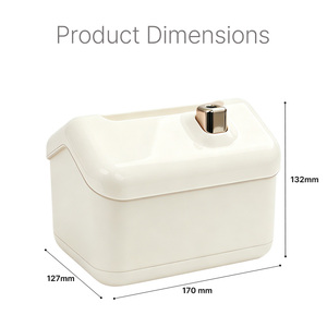 Boîte à mouchoirs <span class=keywords><strong>en</strong></span> forme <span class=keywords><strong>de</strong></span> cabane <span class=keywords><strong>de</strong></span> neige, conteneur <span class=keywords><strong>de</strong></span> rangement pour mouchoirs original et unique, <span class=keywords><strong>porte</strong></span>-serviettes <span class=keywords><strong>en</strong></span> <span class=keywords><strong>papier</strong></span> avec logo personnalisé pour la maison et l'hôtel - Product Image 5