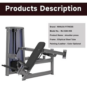Machine de musculation professionnelle à charge par poulie pour l'entraînement des <span class=keywords><strong>bras</strong></span> et des épaules - Product Image 4