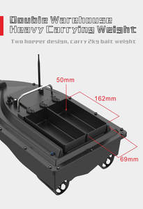 500M 16GPS自動ナビゲーションRCコイ釣り餌ボートナイトライト2KG負荷40給餌ポイントリモートコントロール<span class=keywords><strong>2</strong></span>フィッシュファインダー餌 - Product Image 4
