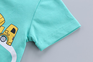 Vêtements pour enfants en gros, vêtements en coton pour bébés, t-shirts en coton pour enfants, ensembles pour bébés garçons - Product Image 5