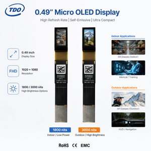 Micro Pantalla OLED de 0.49 Pulgadas, 1920x1080 FHD, 3000 Nits, SeeYA, Micro Pantalla Autoemisora para Gafas AR, HUD, Visión Nocturna, Pantalla de Guía de Ondas - Product Image 1