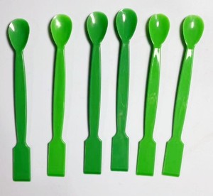 Cuillères de mesure en plastique jetables à queue carrée à deux extrémités pour laboratoire médical et usage domestique pour poudre de médicament liquide - Product Image 5