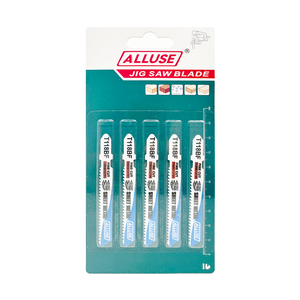 Juego <span class=keywords><strong>de</strong></span> 5 Hojas <span class=keywords><strong>de</strong></span> Sierra <span class=keywords><strong>de</strong></span> <span class=keywords><strong>Sable</strong></span> Bimetálicas Alluse T118BF, 12TPI, 50/76 mm, <span class=keywords><strong>Dientes</strong></span> Fresados, Vástago en T, Corte Multiusos para Madera, Plástico y Tuberías - Product Image 5