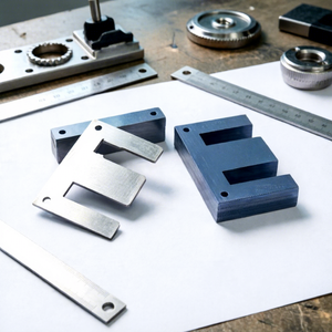 Lamiera di Acciaio al Silicio a Basso Contenuto di Ferro Orientata per la Produzione di Nuclei EI Laminati Rivestiti per Trasformatori di Potenza - Product Image 2