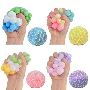 Wholesale 6cm Custom Mesh Squish <b>Ball</b> Fidgets Toy Popular Stress Relief <b>Ball</b> for Boys Girls Fashionable Kids' Toy 5 to 7 Years - Product Image 1