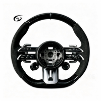 Volant de voiture rond en bois de rose de haute qualité pour Mercedes AMG GT CLA GLB 35 45 GLE W204 C63 W212 W218 W207 W172 W223