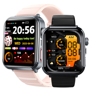 Montre connectée F330, ECG, fréquence cardiaque, pression artérielle, température corporelle, détection de chute, moniteur de santé, tracker de fitness, smartwatch - Product Image 1