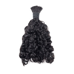 Venta al por Mayor de Paquetes de Cabello BC 100% Sin Procesar, Hechos a Mano, Sin Trama, Cabello Humano Birmano Rizado, Cabello Remy al por Mayor para Mujeres - Product Image 1