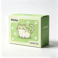 Boîte d'emballage extérieure rigide en PET personnalisée pour le rangement des ensembles de jouets à la menthe pour chatons