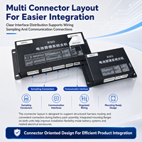 Contrôleur d'énergie au lithium industriel 144S EC-HV-MC1+EC-HV-SC8+écran LCD 4,3 pouces, BMS intelligent, intégration CAN RS485