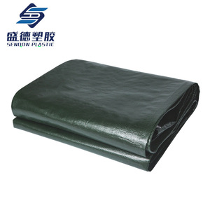 Shengde Dark Green 180 PE Tarpaulin Waterproof Dustproof Home Cover Outdoor Use - Product Image 2