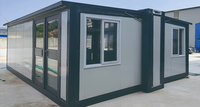 XH Modulaire Salon 20ft Pliable En Acier Conteneur D'expédition Maison Smart Home Kit 3 Chambres Préfabriqué Panneau Sandwich Salle De Bains