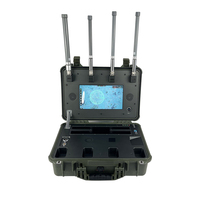 Appareil de détection de terrain portable 10,1 pouces avec écran personnalisable, 700 MHz-6 GHz, pour la localisation de drones sur 1 à 5 km