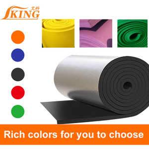 FIRSTFLEX Gummischaum-Isolier rolle Schall dichte Wärme dämm platte Feuer beständiges Material für Gebäude böden und Decken - Product Image 2