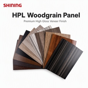 Revêtement mural en stratifié haute pression HPL couleur bois pour intérieur, cuisine, hôtel, hôpital, panneaux de douche, imperméable, ignifuge - Product Image 6