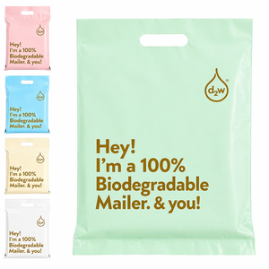 Bolsas Ecológicas Biodegradables e Impermeables para Envíos, Impresión Personalizada para Empaquetado de Ropa - Product Image 1