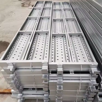Matériau de construction d'usine Planches d'échafaudage en métal pour pédale de tremplin en acier galvanisé par immersion