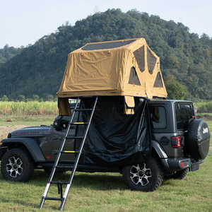 Carpa de Techo Portátil Impermeable para Todas las Estaciones, Plegable, Suave, para Acampar en Coche, para 2 Personas, Carpa de Techo Suave GW-S01Y - Product Image 5