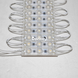 <span class=keywords><strong>Module</strong></span> LED 220V <span class=keywords><strong>SMD</strong></span> 3030 3LED 2W IP65 Étanche Blanc Chaud Bleu pour enseignes lumineuses double face - Product Image 3