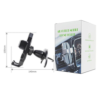 Universele Nieuwe Knop Beugel 360 Graden Draaibare Mobiele Telefoon Beugel Auto Mount Mobiele Telefoon Houder Voor Auto
