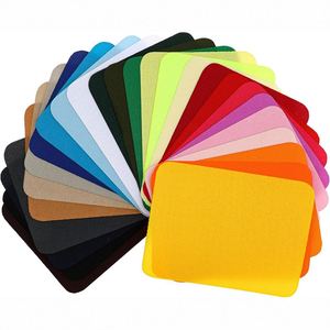 Patchs thermocollants multicolores pour la réparation de vêtements, patchs en tissu autocollants à coudre pour la décoration de jeans, vestes et chapeaux - Product Image 2