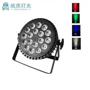 Đèn Par Led Có Độ Sáng Cao Và Mỏng 18X10 Watt 5 Trong 1 Đèn Sân Khấu Tiệc Cưới Khách Sạn Disco Bar Đèn Led Par Dmx