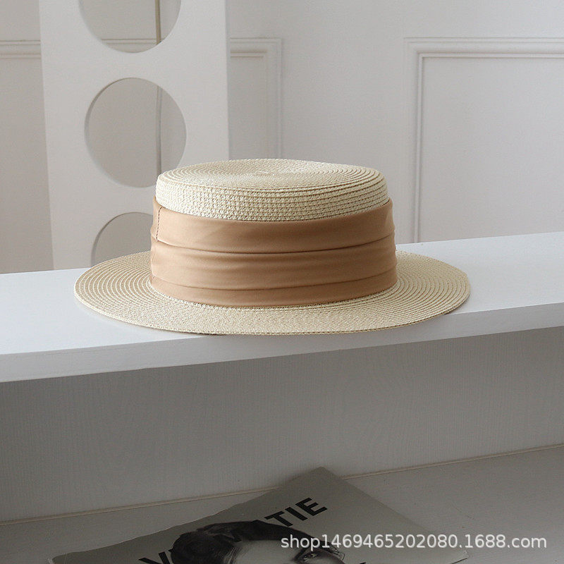 French-style flat top-beige