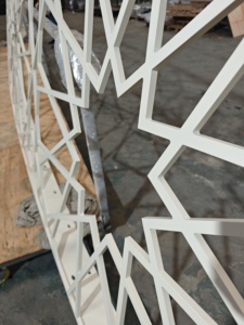 <span class=keywords><strong>Paneles</strong></span> de Revestimiento de Paredes de Fachada de Aluminio Metálico Corrugado, <span class=keywords><strong>Perforados</strong></span>, Decorativos <span class=keywords><strong>para</strong></span> Exteriores - Product Image 3