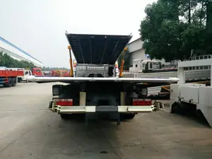 Brand Dongfeng 5t Double Decker Tow Truck 4x2 Rotary Wrecker Tow Truck 10ton Tow Truck Dollys For Sale Chinese Diesel Euro 3