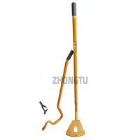 Herramienta de mano de metal para cambio de neumáticos y extracción de ruedas Uso versátil para automóviles Camiones Camión Kit de reparación de neumáticos sin cámara