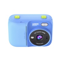 Kamera Digital Anak P97 dengan Cetak Instan 1080P HD Pencetakan Termal Layar IPS 2.4 Inci Zoom 16X Portabel Hadiah untuk Anak-anak
