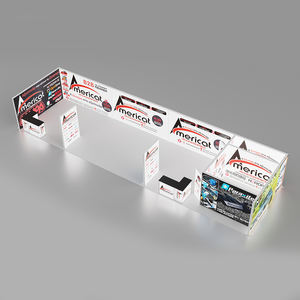 Sistema de exhibición de la marca Mericat, caja de luz modular, pared de exhibición, escaparate de identidad corporativa para ferias comerciales y eventos en interiores. - Product Image 1
