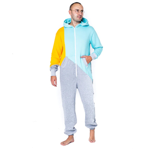 ชุดคลุมอาบน้ำผู้ชายแบบมีฮู้ด ซิปหน้า ระบายอากาศ แห้งเร็ว ผ้าฝ้ายฟลีซ ผลิตโดยบริษัท อันทอม เอ็นเตอร์ไพรส์ - Product Image 2