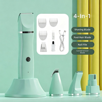 Tondeuse Électrique Professionnelle pour Animaux avec Base – Spéciale pour la Toilettage des Pattes de Chiens (y compris Teddy) et de Chats