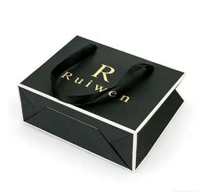 Custom LOGO Small Portable Paper Packaging <b>Bag</b> <b>for</b> Jewelry Gift <b>Bags</b> and Luxury Brand Packaging Good Quality Durable - Product Image 3