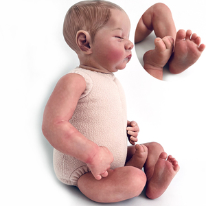 Bebés Reborn de 45 <span class=keywords><strong>cm</strong></span> para dormir, muñecos de bebé de silicona suave de vinilo, Boneca Realista, Boneca, Menino - Product Image 3