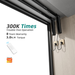 Sinful Motorized <strong>Curtain</strong> Track System Electric DC <strong>Motor</strong> for <strong>Curtains</strong> Smart Tuya Homekit Google Assistant APP Control - Product Image 2