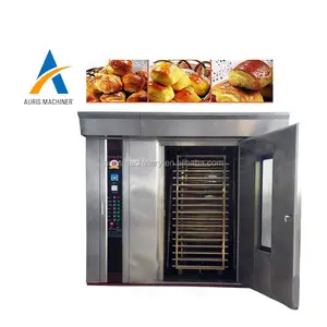 Commercial Gas Energy Rotary Oven For Bakery Food Baking Processing Equipment