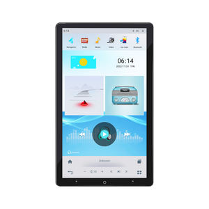 CUSP Universel 13,6 pouces Écran IPS électronique réglable sur le panneau avant <span class=keywords><strong>Autoradio</strong></span> Android avec navigation GPS et prise en charge CarPlay - Product Image 1