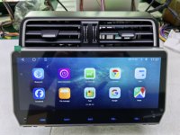 Autoradio Android 12,3 pouces pour Toyota Land Cruiser Prado 150 2010-2020 avec écran tactile, autoradio, Wifi, GPS, lecteur DSP