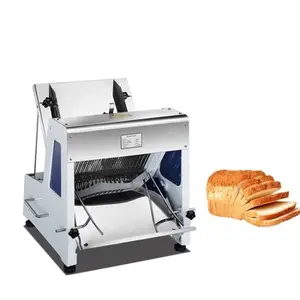 Affettatrice meccanica commerciale del Toast della taglierina di taglio del negozio di pane del forno, affettatrice elettrica regolabile automatica del pane