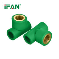 IFANPLUS usine professionnelle PPR raccord de plomberie outil de connexion femelle té PPR raccord de tuyau